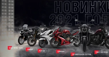 9 НОВИНОК! Мотоциклы HONDA 2021