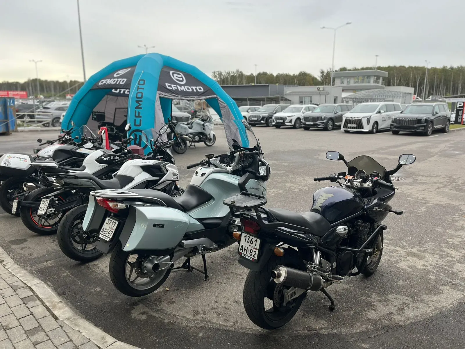 Увлекательный Test-ride day CFMOTO!