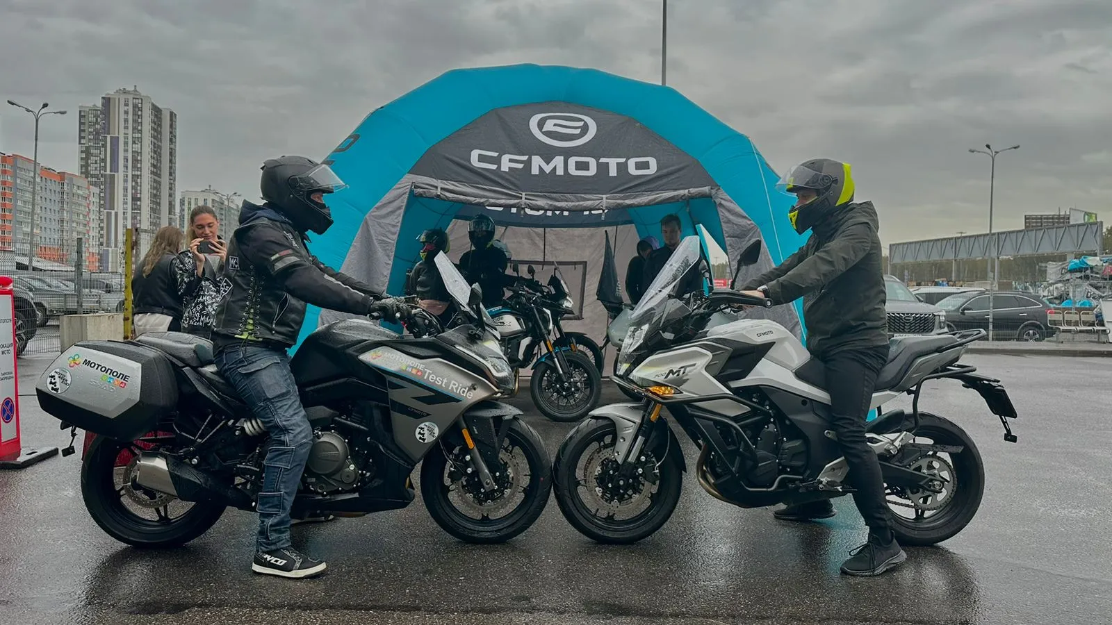 Увлекательный Test-ride day CFMOTO!