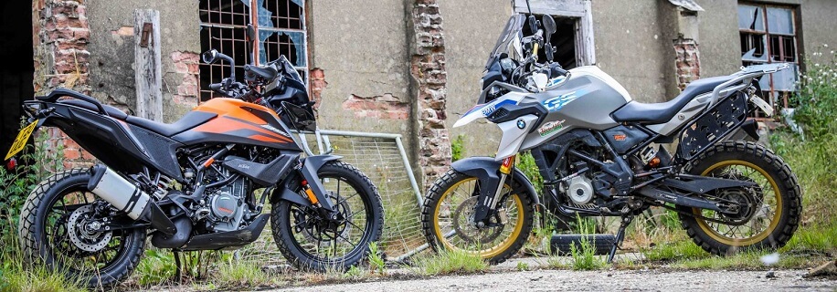 Сравнительный обзор малокубатурных туристических мотоциклов KTM 390 Adventure VS BMW G 310 GS. Австриец против немца. Какой из них и в чем опережает соперника?