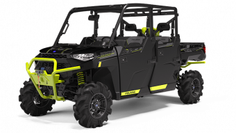 RANGER XP® 1000 High Lifter Edition CREW Black with Lime Squeeze Accents